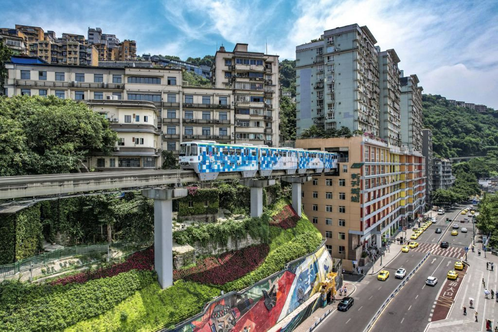 Liziba Monorail Station