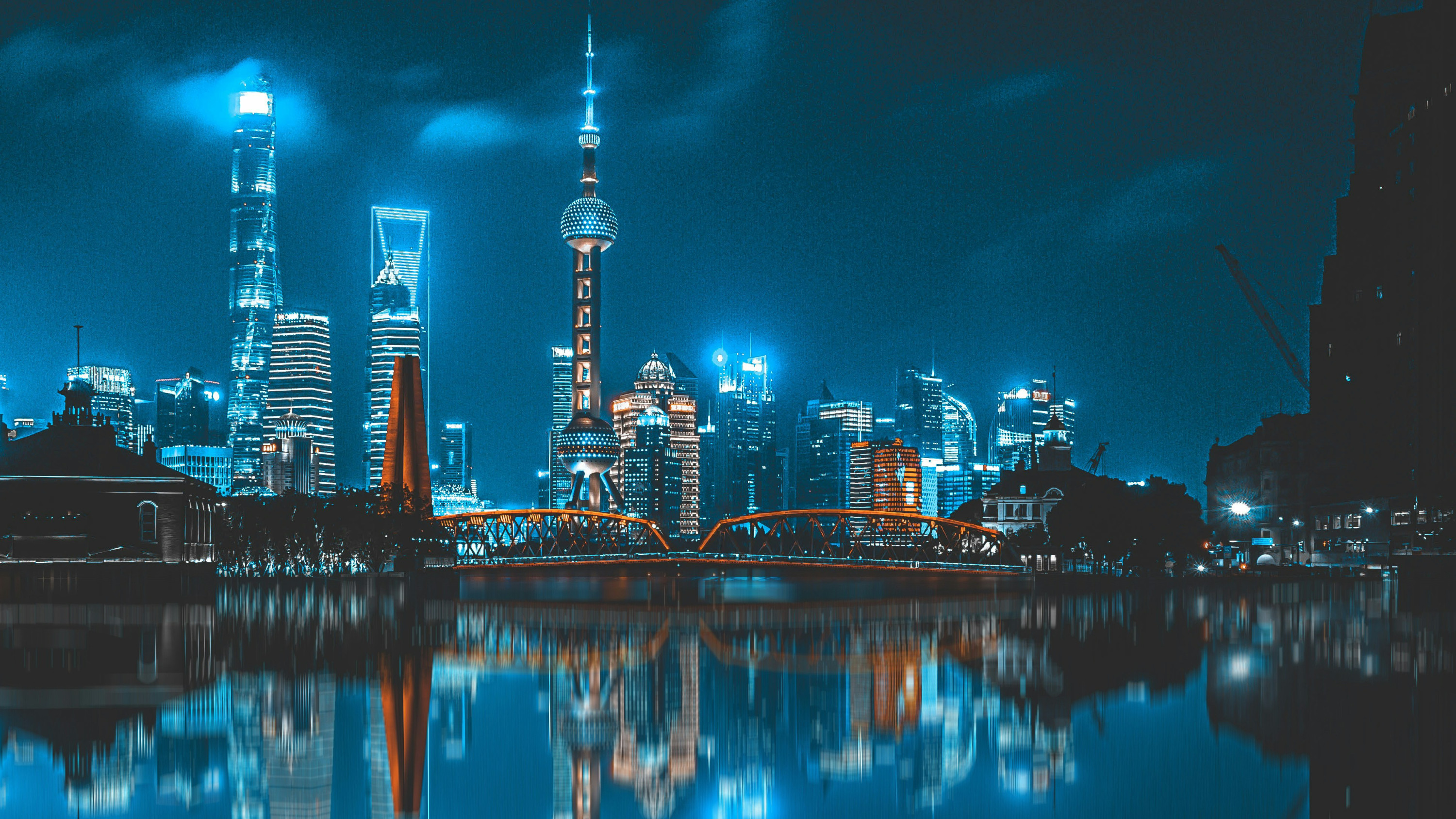 Shanghai skyline