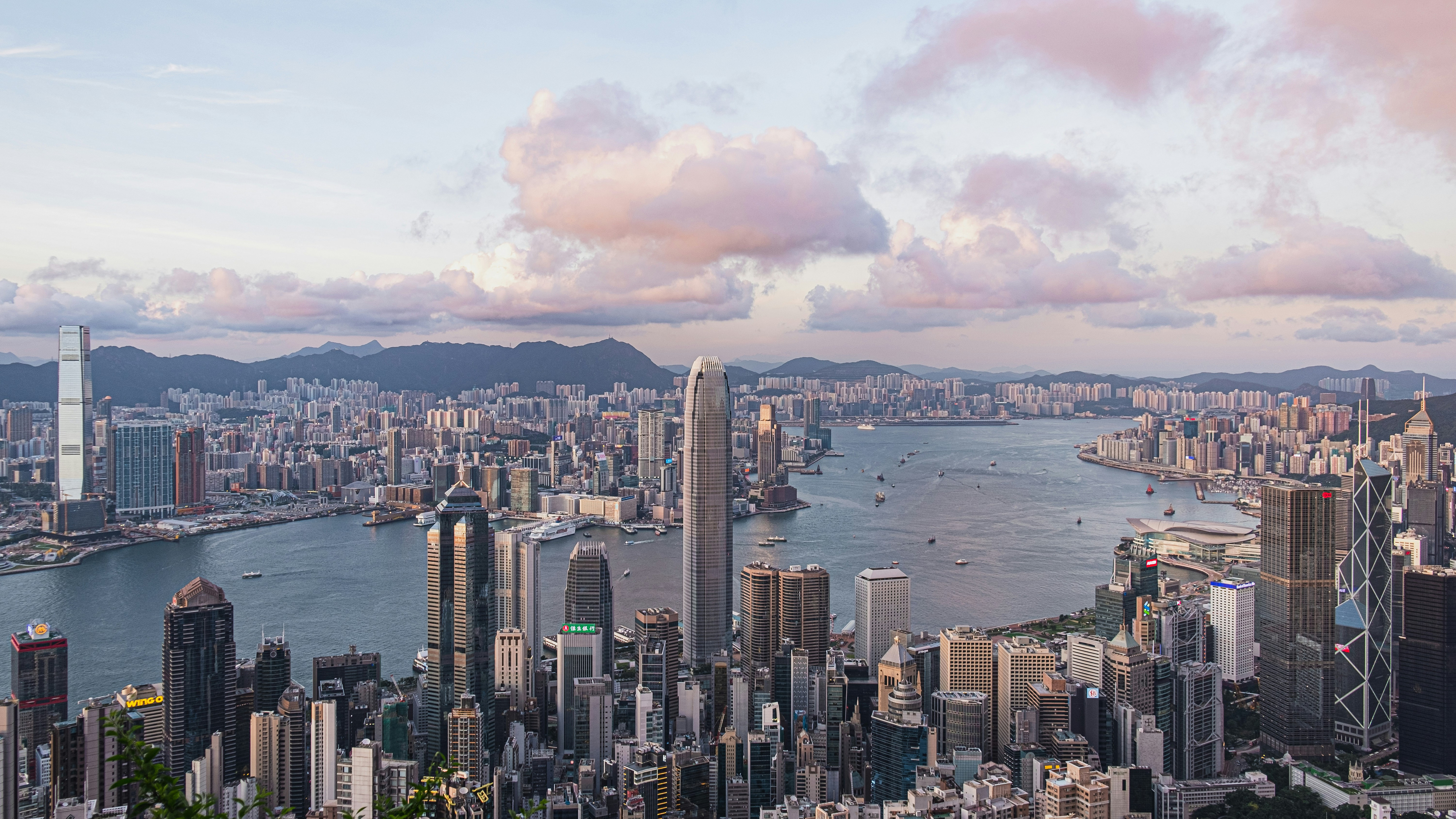 Hong Kong city view
