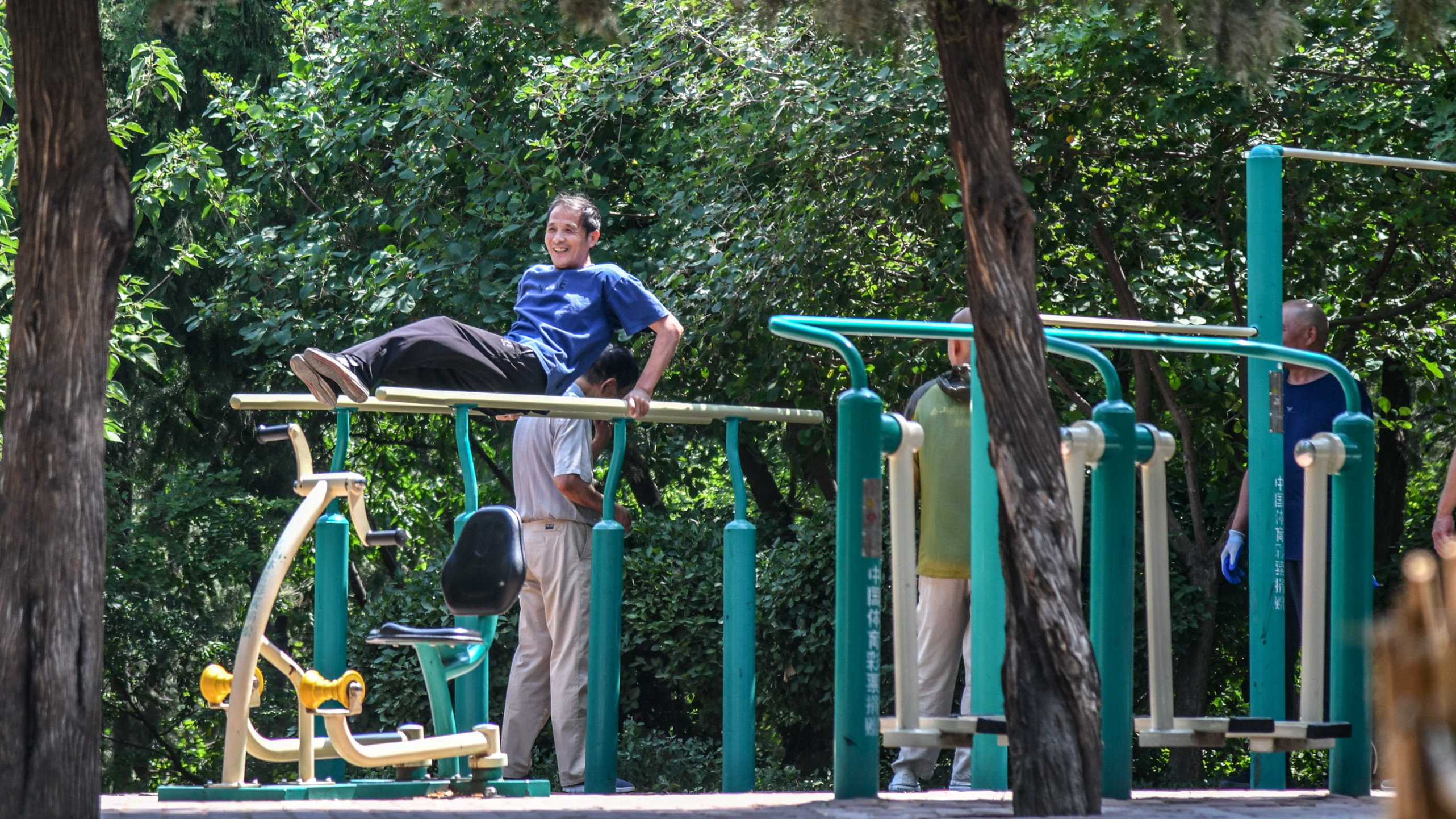 outdoor gym in China